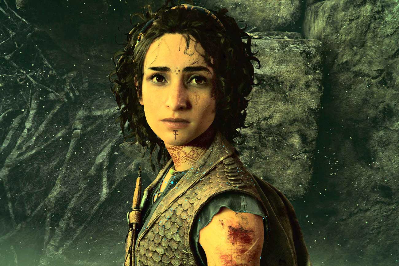 Sophia in primo piano, protagonista di Resonance: A Plague Tale Legacy