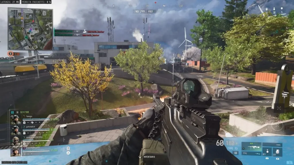gameplay beta cod mw4