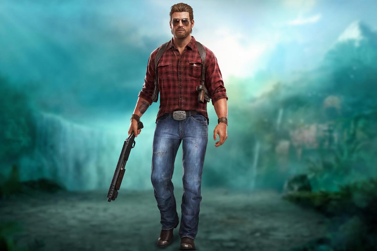 Il personaggio di larson in Tomb Raider Legacy of Atlantis